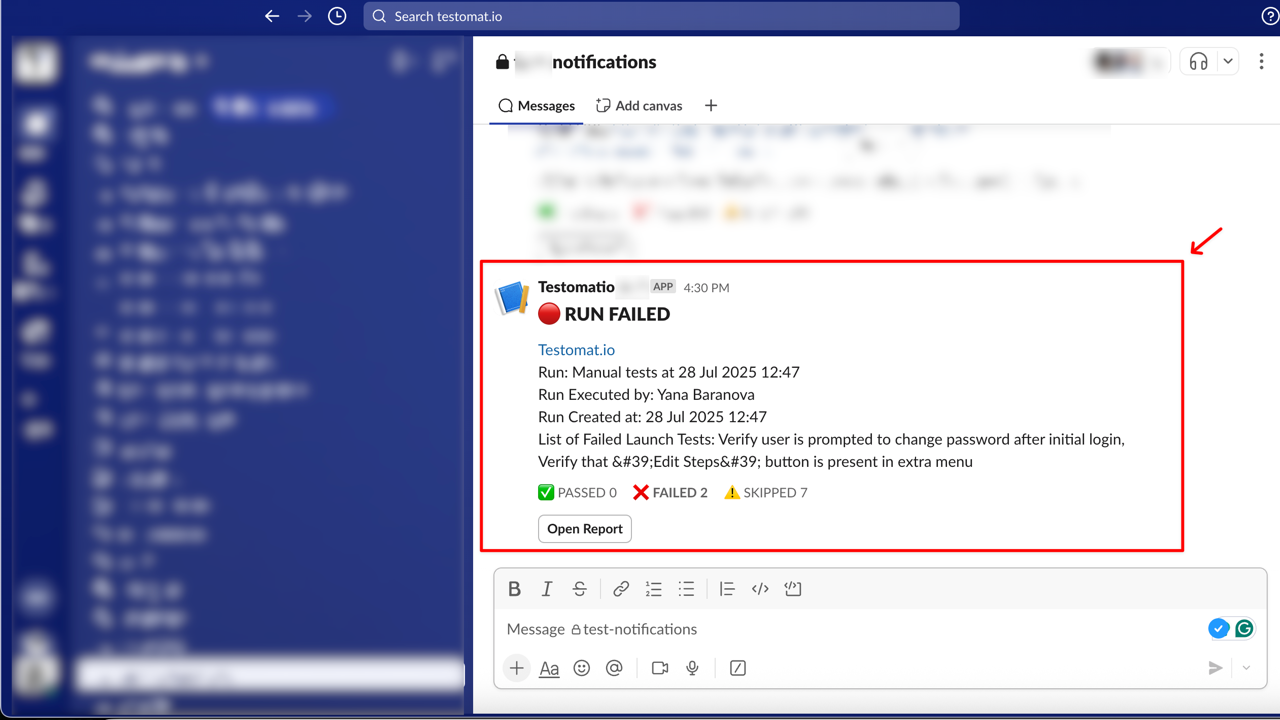 Notification Template
